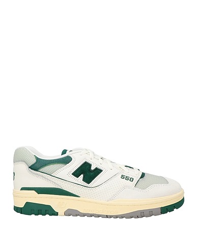 NEW BALANCE Sneakers Verde Pelle, Fibre tessili