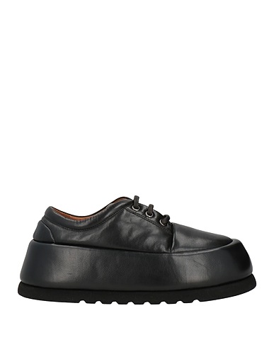 MARSÈLL Laced shoes Black Calfskin
