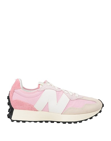 NEW BALANCE Sneakers Pink Leather, Textile fibers