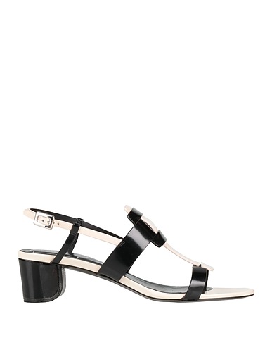 ROGER VIVIER Sandals Black Leather