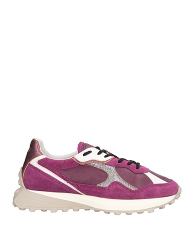D.A.T.E. Sneakers Purple Leather