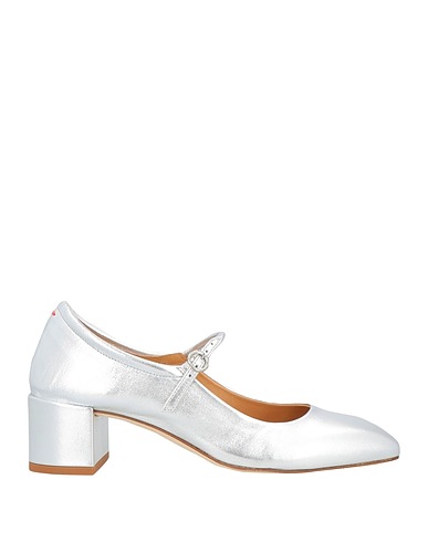 AEYDE Court Silver Leather