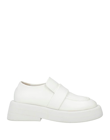 MARSÈLL Loafers White Calfskin