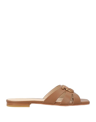 PINKO Sandals Brown Leather