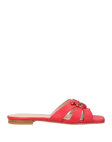 PINKO Sandals Red Leather