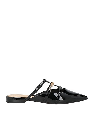 PINKO Mules and clogs Black Synthetisches Material