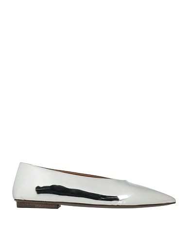 MARSÈLL Ballet flats Silver Leather
