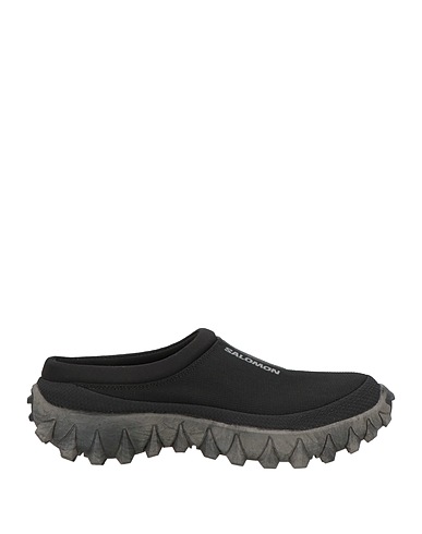 SALOMON Mules and clogs Black Textile fibers