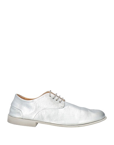 MARSÈLL Laced shoes Silver Leather