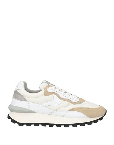 VOILE BLANCHE Sneakers Grey Leather, Nylon