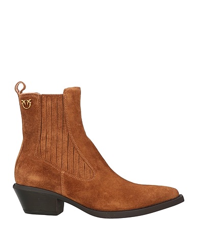 PINKO Ankle boot Camel Cow leather
