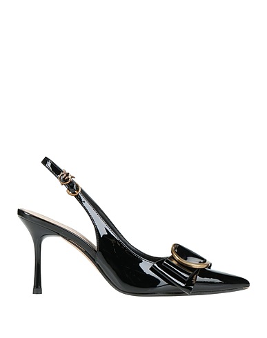 PINKO Court Black Synthetisches Material