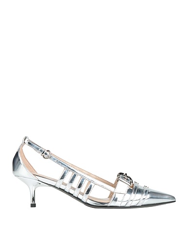 PINKO Pump Silver Synthetisches Material