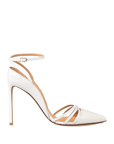 FRANCESCO RUSSO Court White Leather