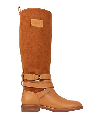 SEE BY CHLOÉ Boots Tan Calfskin