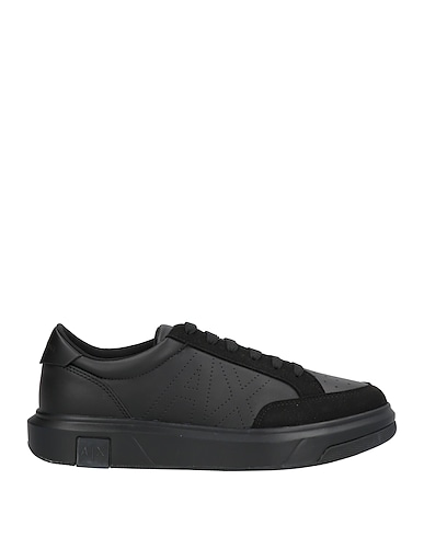 ARMANI EXCHANGE Sneakers Black 100% Polyester, Polyurethane