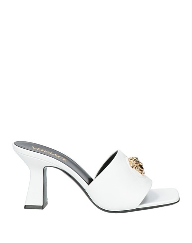 VERSACE Sandals White Calfskin