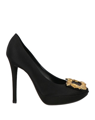 ROGER VIVIER Court Black Textile fibres
