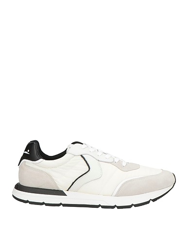 VOILE BLANCHE Sneakers Light grey Textile fibres, Leather