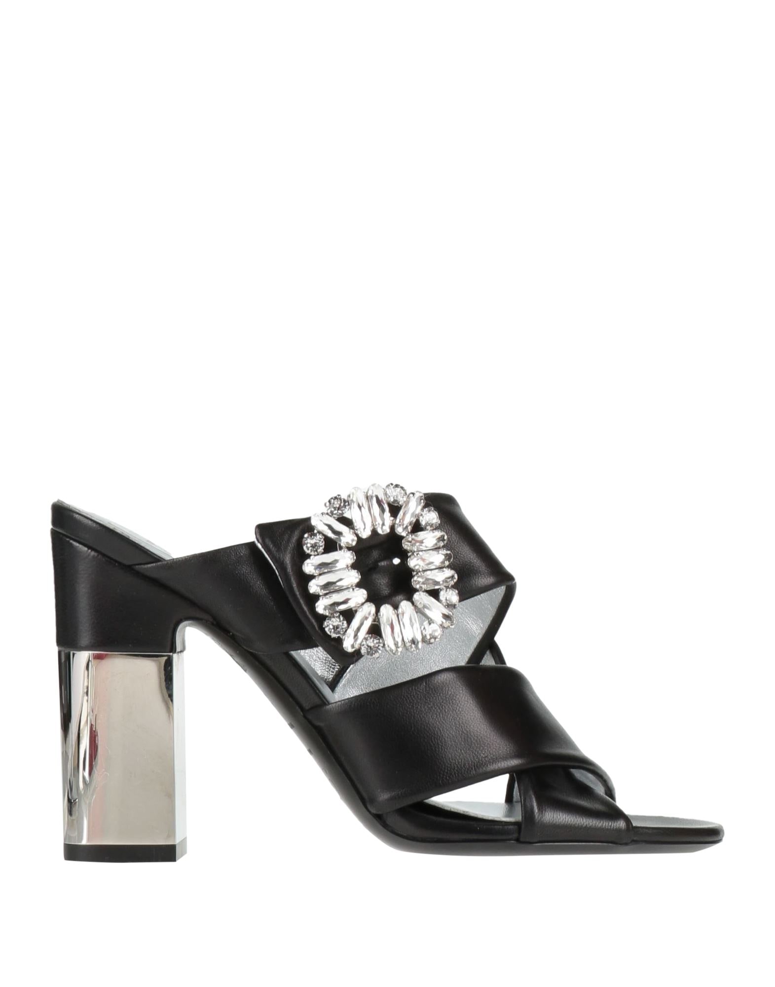 roger vivier サンダル　35 ROGER VIVIER シューズ | サンダル シルバー レディース | YOOX