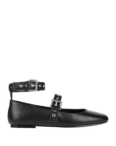STEVE MADDEN Ballet flats Black Leather