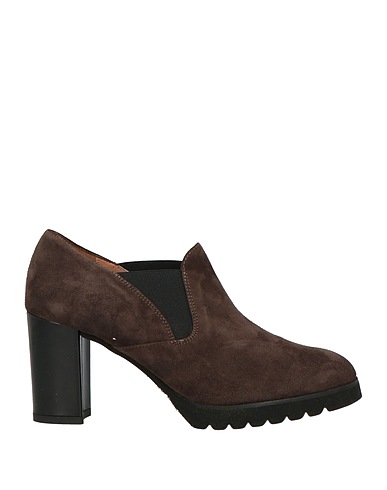 FLEURY Ankle boot Dark brown Leather