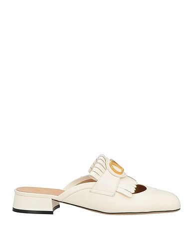 VALENTINO GARAVANI Mule e zoccoli Panna Pelle