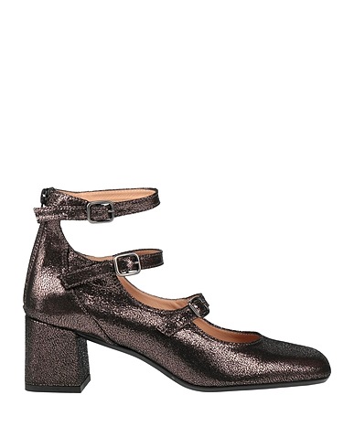 FLEURY Court Gunmetal Leather