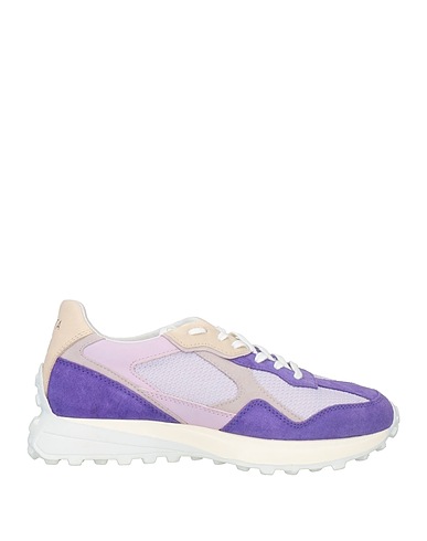 D.A.T.E. Sneakers Lilla Pelle, Fibre tessili