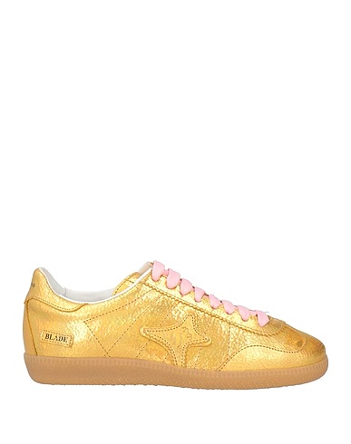 AMA BRAND Sneakers Gold Leather