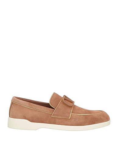 VALENTINO GARAVANI Loafers Light brown Leather