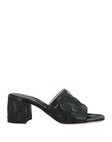 VALENTINO GARAVANI Sandals Black Leather