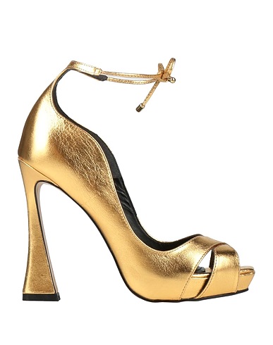 CECCONELLO Pumps Gold Leder