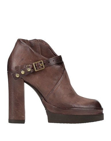 A.S.98 Ankle boot Dark brown Leather
