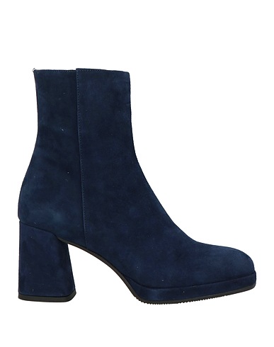 EVALUNA Stivaletti Blu navy Pelle