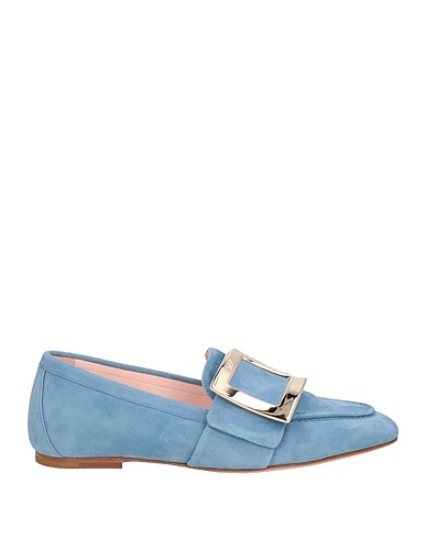 ROGER VIVIER Loafers Sky blue Leather
