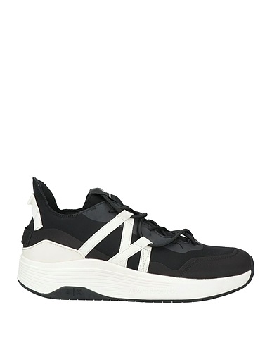 ARMANI EXCHANGE Sneakers Black 83% Polyamide, 17% Elastane, Polyester