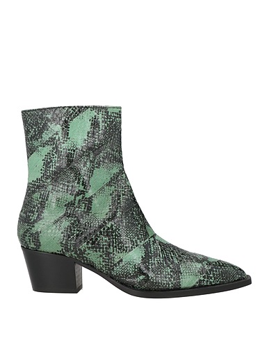 MALÌPARMI Ankle boot Light green Leather