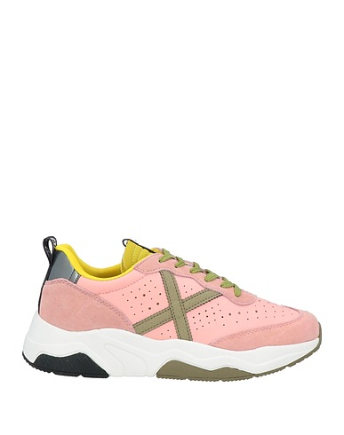 MUNICH Sneakers Pink Leather, Textile fibres