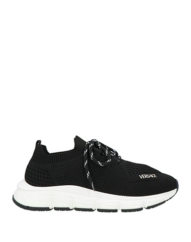 VERSACE Sneakers Black Textile fibres