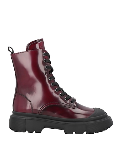 HOGAN Ankle boot Burgundy Leather