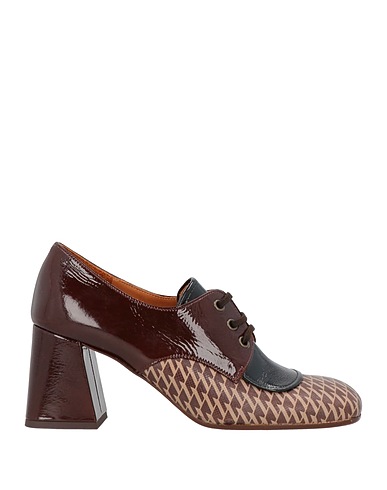 CHIE MIHARA Laced shoes Chocolate brown Leather