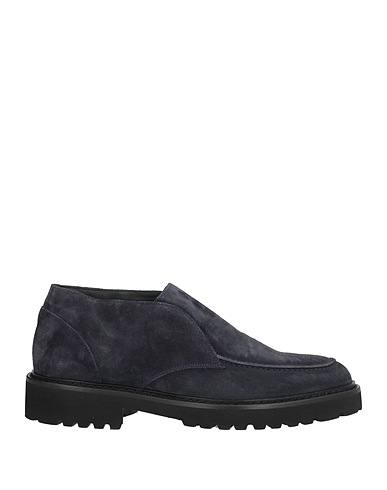 DOUCAL'S Ankle boot Navy blue Leather