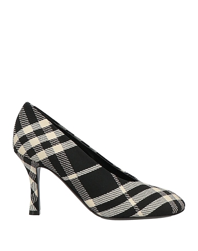 BURBERRY Pump Black Textile fibers