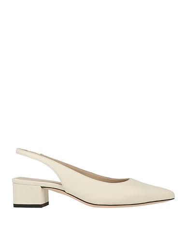 THEORY Escarpins Ivoire Cuir