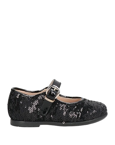 FLORENS LE PICCOLE Scarpe  eleganti Nero Fibre tessili