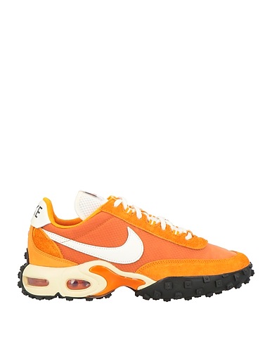 NIKE Sneakers Mandarin Textile fibers, Leather