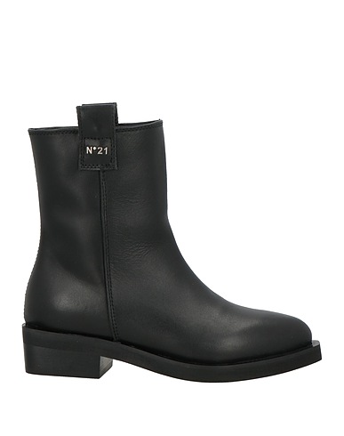 N°21 Ankle boot KIDS Black Leather