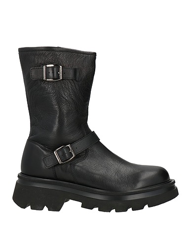 ANTICA CUOIERIA Ankle boot Black Leather