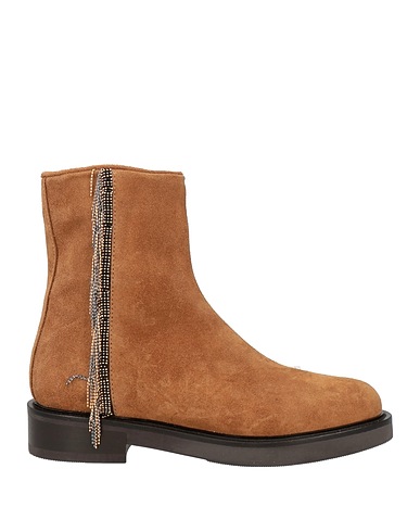 STOKTON Ankle boot Camel Leather